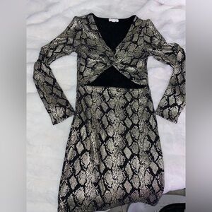 A’GACI Snake Print Mini